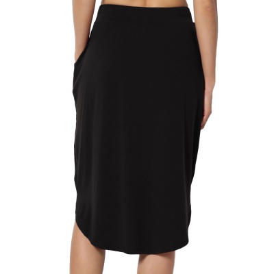 zenana-pocket-elastic-drawstring-waist-curved-tulip-hem-black-skirt-3