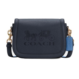 coach-saddle-horse-and-carriage-leather-shoulder-crossbody-navy-bag-c4058-1