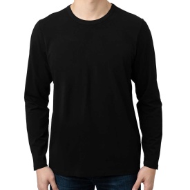 rough-dress-cotton-blend-crewneck-long-sleeves-black-tshirt-3