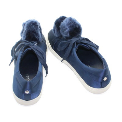 jslides-satin-faux-fur-navy-sneaker-3