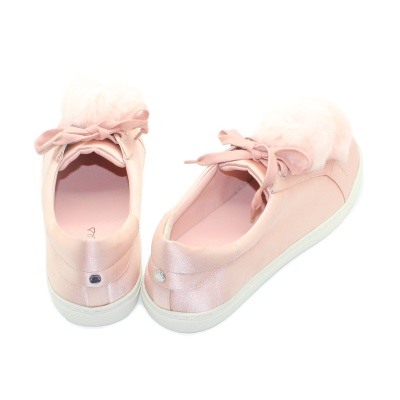 jslides-satin-faux-fur-pink-sneaker-3