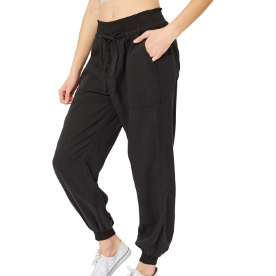 love-tree-tencel-drawstring-elastic-waist-soft-black-jogger-pants-1