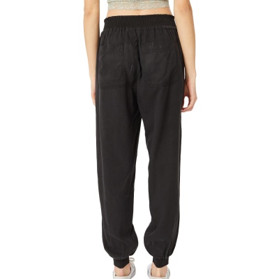 love-tree-tencel-drawstring-elastic-waist-soft-black-jogger-pants-2
