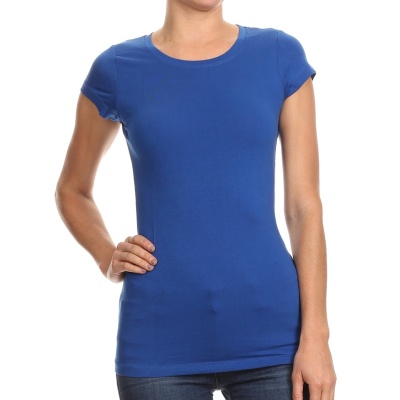 lovesweet-cotton-blend-crewneck-short-sleeve-blue-tshirt-1