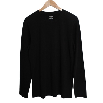 rough-dress-cotton-blend-crewneck-long-sleeves-black-tshirt-1