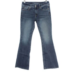 AMERICAN EAGLE Outfitters Kick Boot Super Stretch Cotton Blend Jeans - Size 8