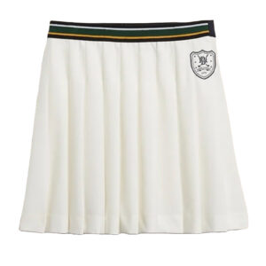 BANANA REPUBLIC Athletics Wool Blend Off-White Pleated Tennis Skirt - Size 34 BANANA REPUBLIC Athletics Wool Blend Off-White Pleated Tennis Skirt - Size 34