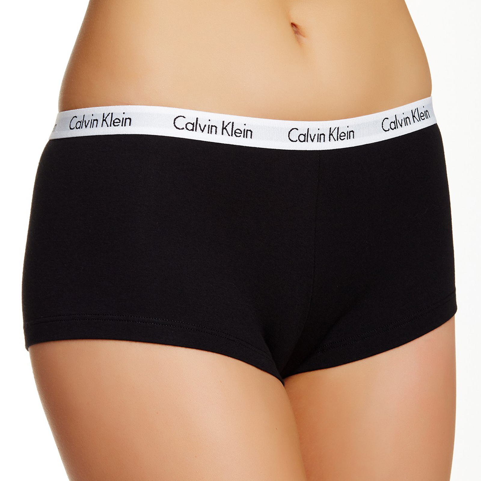 CALVIN KLEIN Logo Band Cotton Blend Boyshort Underwear