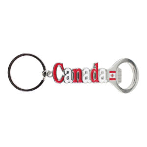 I Love Toronto Silver-tone Hardware Keychain Bottle Opener