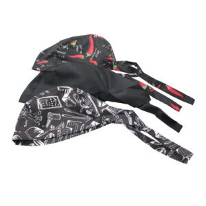 Pirate Style Washable Adjustable Chef Hat