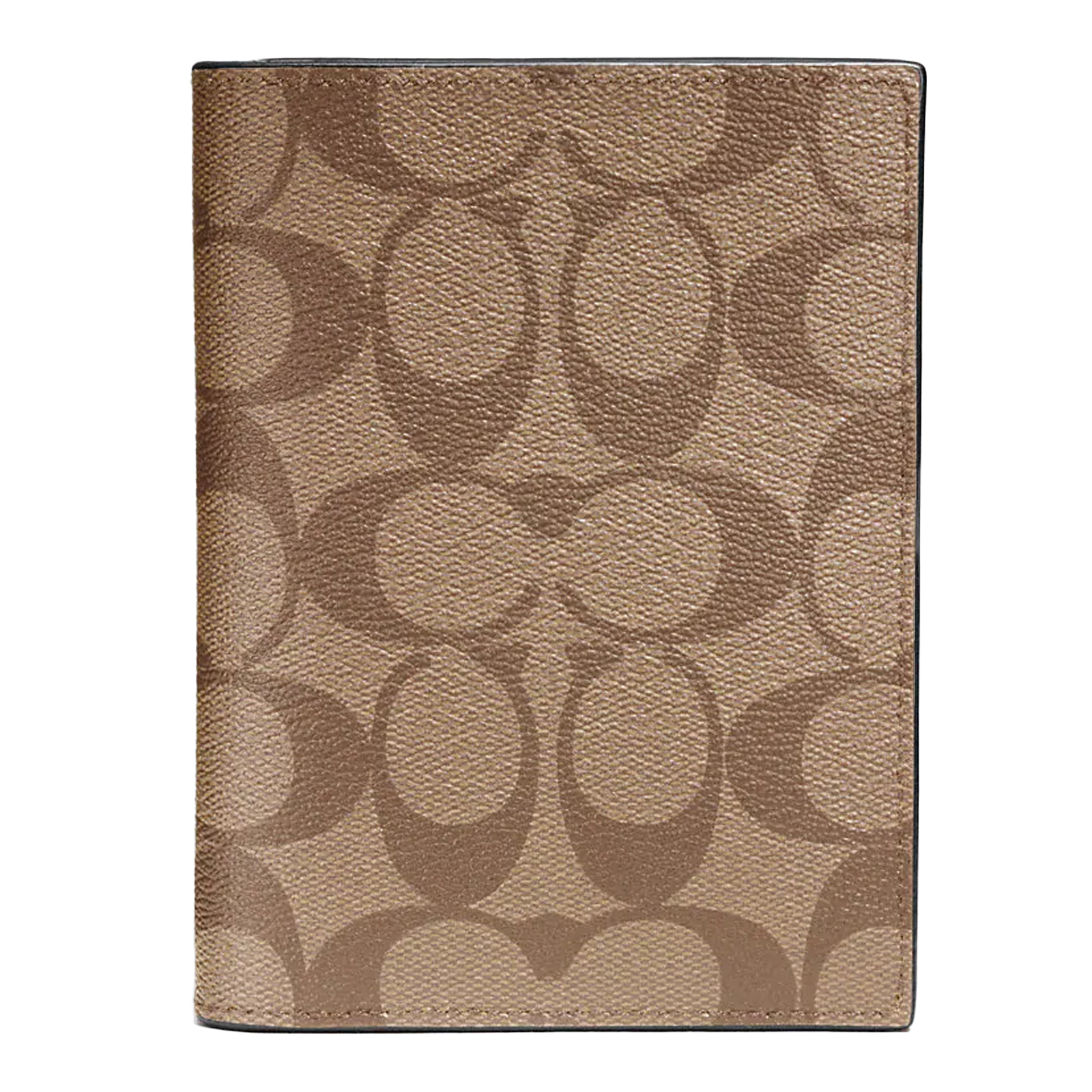 COACH Passport Travel Document Holder Card Case In Signature Canvas - F93518 COACH Passport Travel Document Holder Card Case In Signature Canvas - F93518