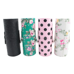 Makeup Travel Organizer Cylinder Brush Storage Holder Case