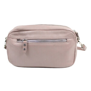 Danier Leather Adjustable Detachable Small Crossbody Taupe Camera Bag