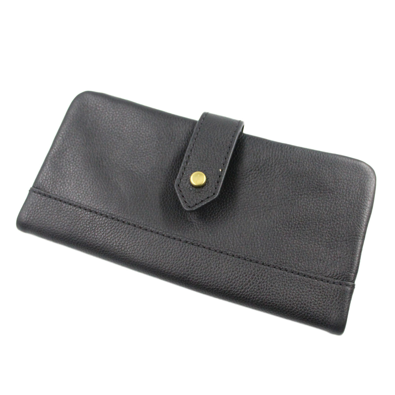 FOSSIL Lainie Cow Hide Leather Credit Card Slim Black Wallet FOSSIL Lainie Cow Hide Leather Credit Card Slim Black Wallet