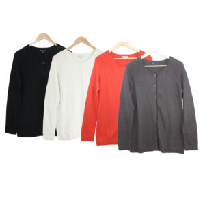 GAP Cotton Cashmere Blend Button Front Long Sleeve Cardigan Sweater - Medium