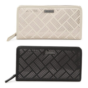 JESSICA SIMPSON Ronette Credit Card Zip-Around Perforated Wallet