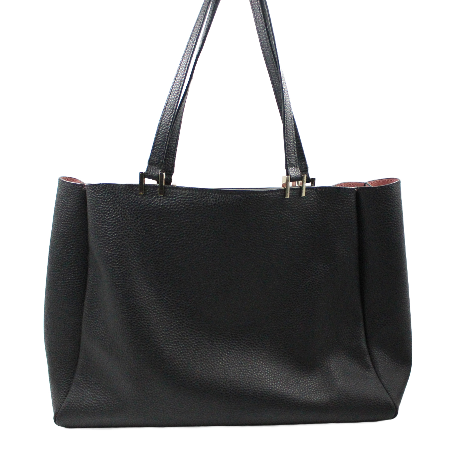KATE SPADE Pershing Street Pebbled Leather Bow Shoulder Satchel Black Bag KATE SPADE Pershing Street Pebbled Leather Bow Shoulder Satchel Black Bag