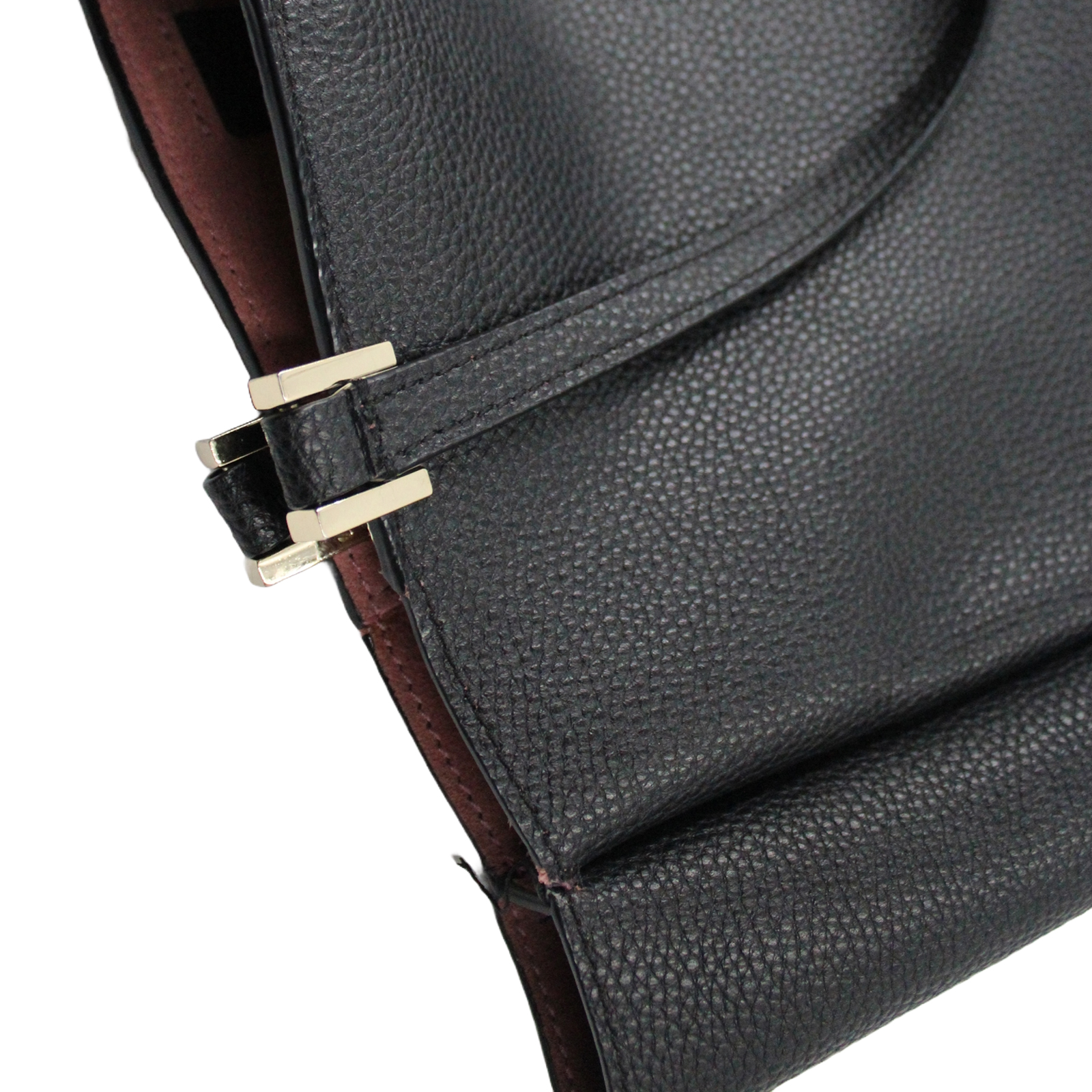 KATE SPADE Pershing Street Pebbled Leather Bow Shoulder Satchel Black Bag KATE SPADE Pershing Street Pebbled Leather Bow Shoulder Satchel Black Bag