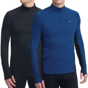 PARADOX Merino Wool Blend Performance Base Layer Long Sleeve Top