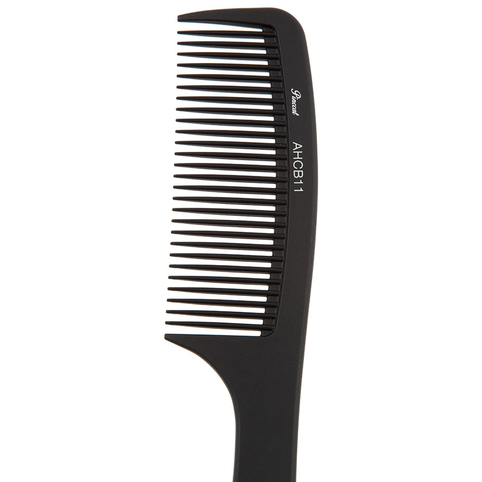 PINCCAT Professional Carbon Firm Large Handle Black Hair Comb - AHCB11 - 8.5" PINCCAT Professional Carbon Firm Large Handle Black Hair Comb - AHCB11 - 8.5"