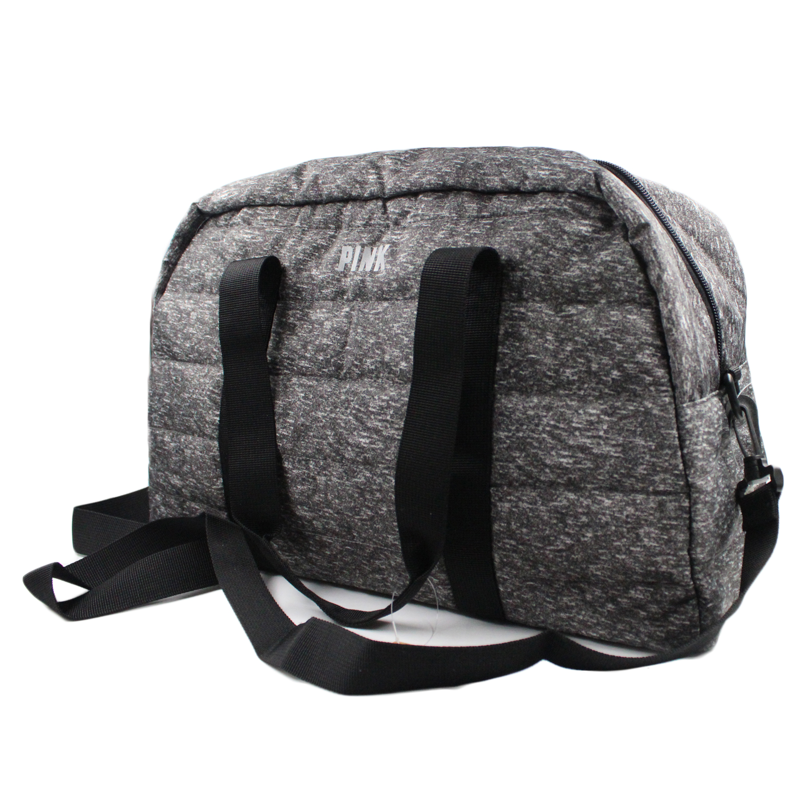 PINK Shoulder Crossbody Lightweight Grey Polyester Bag