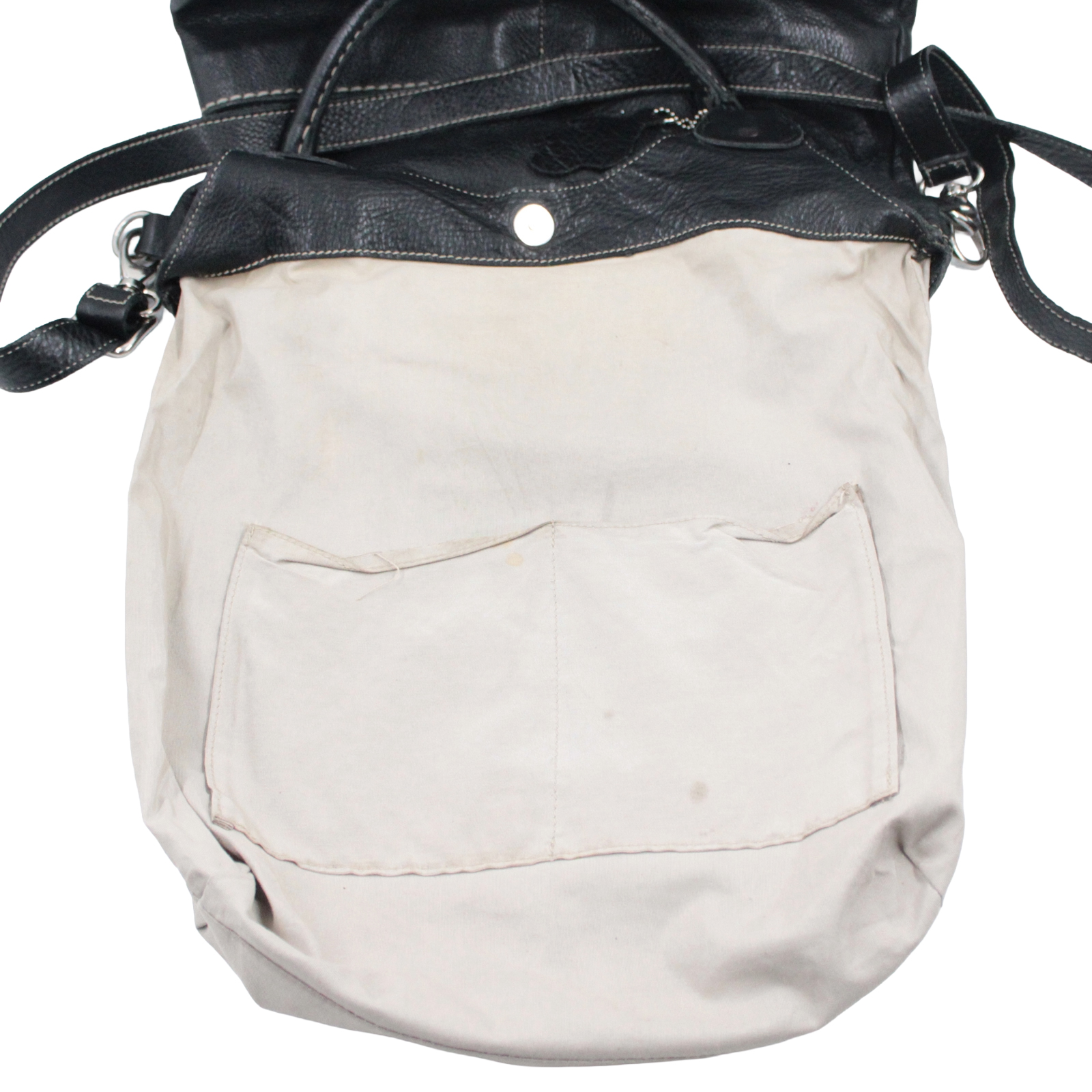 ROOTS Lauren Soft Pebbled Leather Shoulder Crossbody Double Handle Black Bag ROOTS Lauren Soft Pebbled Leather Shoulder Crossbody Double Handle Black Bag