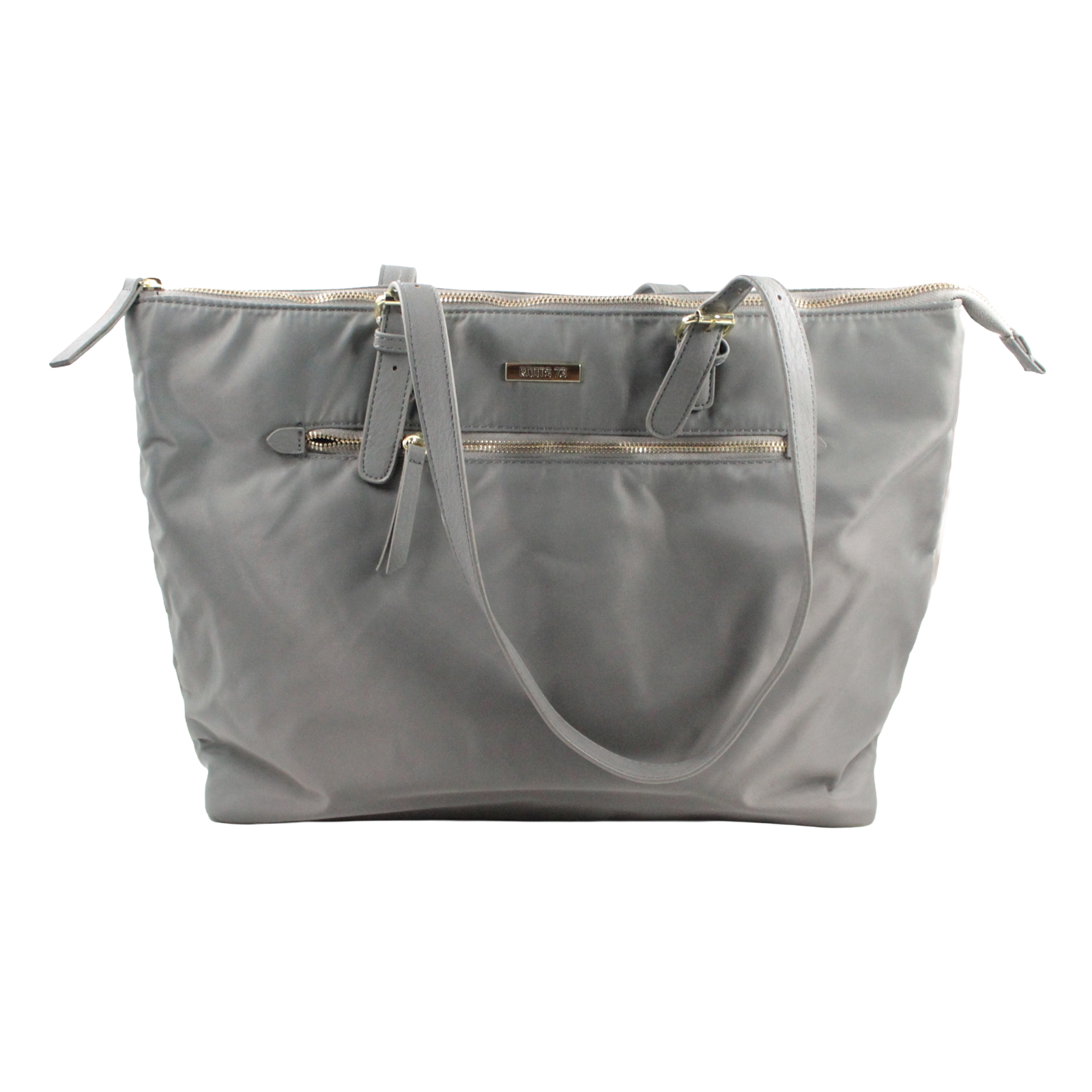 ROOTS Nylon Tote Double Handle Shoulder Laptop Olive Green Bag ROOTS Nylon Tote Double Handle Shoulder Laptop Olive Green Bag