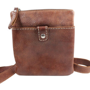 ROOTS Pebbled Leather Adjustable Crossbody Shoulder Zip Top Brown Bag ROOTS Pebbled Leather Adjustable Crossbody Shoulder Zip Top Brown Bag