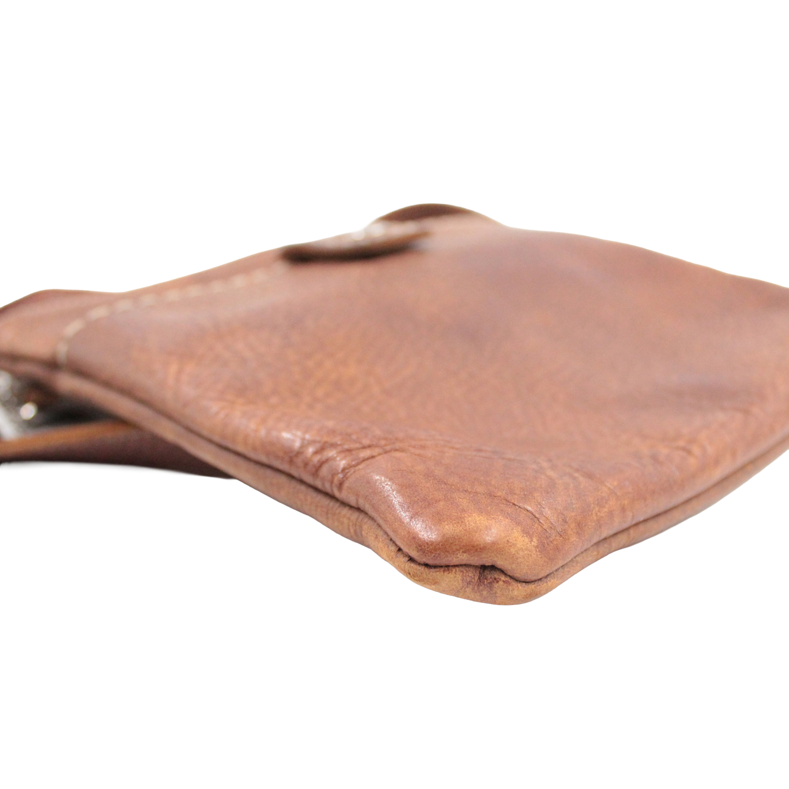 ROOTS Pebbled Leather Adjustable Crossbody Shoulder Zip Top Brown Bag ROOTS Pebbled Leather Adjustable Crossbody Shoulder Zip Top Brown Bag