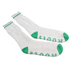 ROOTS Thick Cushioned Grey & Green Winter Socks - 1 Pair ROOTS Thick Cushioned Grey & Green Winter Socks - 1 Pair
