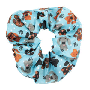 Elasticized Panda Bear Graphic Scrunchie Hair Accessory