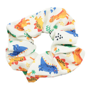 Elasticized Panda Bear Graphic Scrunchie Hair Accessory