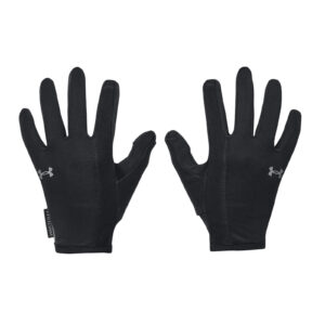 UNDER ARMOUR UA Storm Run Liner Touch Screen Compatible Black Gloves